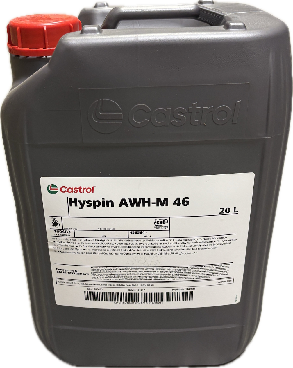 Castrol Hyspin AWH-M 46 20L