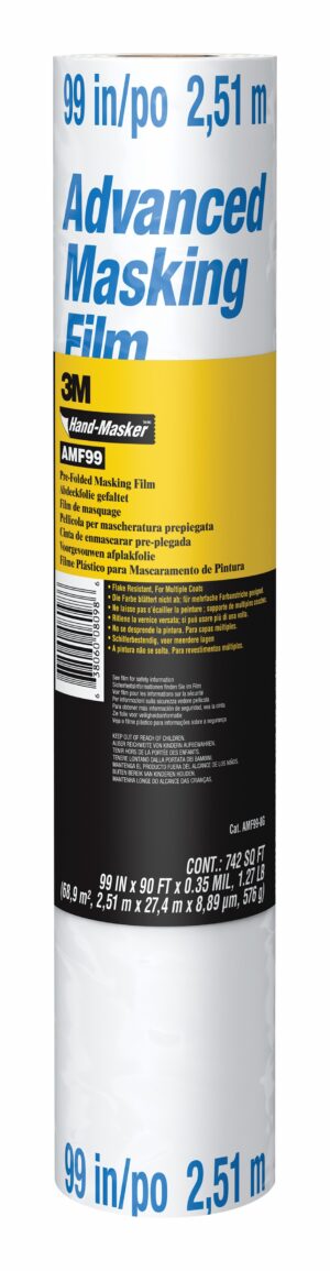 3M AMF99 Maskeringsfilm (300mm foldet) 2,51m x 27,4m