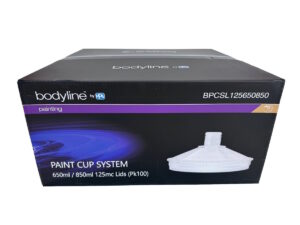 Bodyline Paint Cup System 650ml / 850ml 125mc Lids (Pk100)