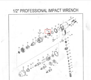 Acuro spring til muttertrekker, del nr. 23
