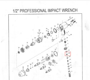 Rubber spacer SM-43-4134P