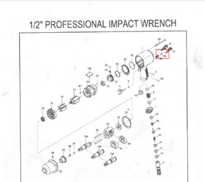 Screw (2.2x10) for muttertrekker del nr 59