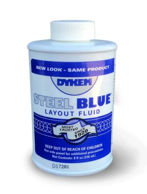 Dykem Steel Blue Layout Fluid Mørkeblått 236ml