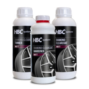 HBC Diamond Klarlakk Matt Package 3L