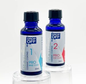 Drop Off Evolution Pro sett Base coat og Topp coat