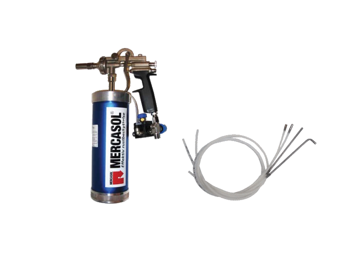 Mercasol Turbo Sprøyte inl slange