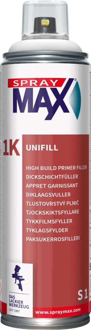 SprayMax 1K Unifill Hvit S1 500 ml