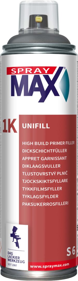 SprayMax 1K Unifill Mørk Grå S6 500 ml