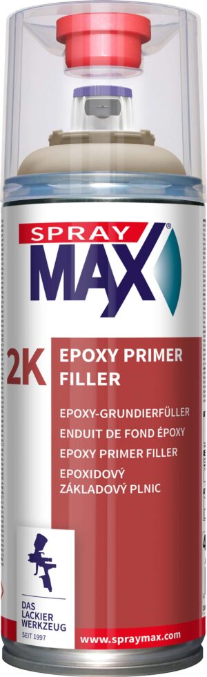 SprayMax 2K Epoxy Primer Filler Beige 400 ml