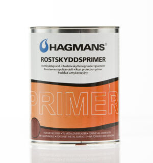 Hagmans Rustbeskyttelseprimer Rød, 1 l